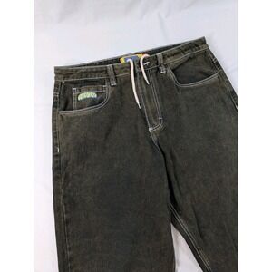 Southpole Vintage Y2K Baggy Jeans Embllished‎ Pockets Goth Grunge 34x27 (32 Tag)